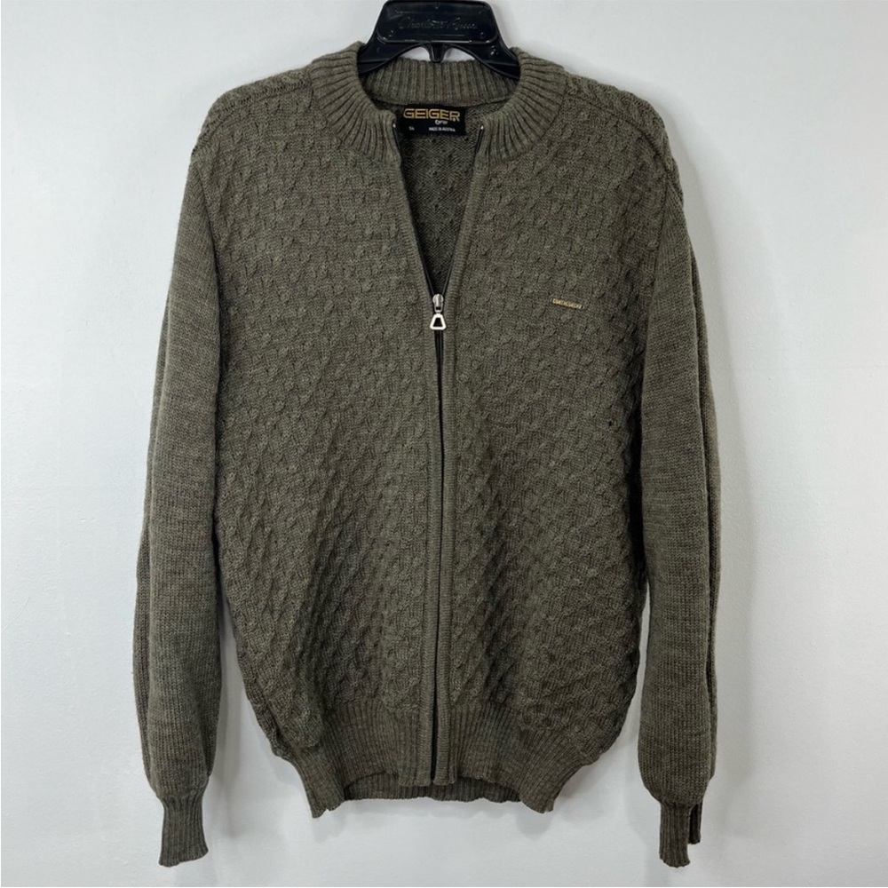 Kurt Geiger wool zip up sweater